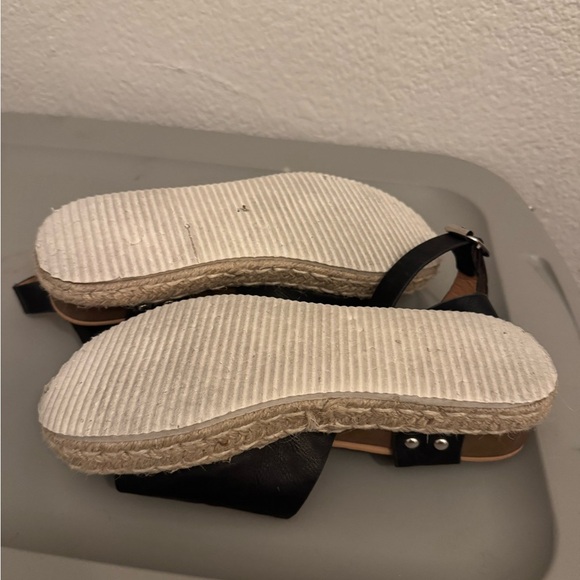Athlefit Black Espadrille Sandals - Picture 3 of 3